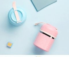 Pembe Tek Katman Yemek Termosu