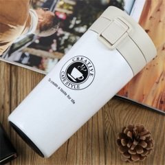 Paslanmaz Çelik Termos Mug 380ml Beyaz