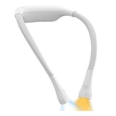 FRELSO Şarjlı Led Boyun Lamba Taşınabilir Kitap Okuma Lambası (Beyaz)