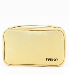 Frelso Seyahat Takı Çantası Aksesuar Organizer Mücevher Çantası - Altın