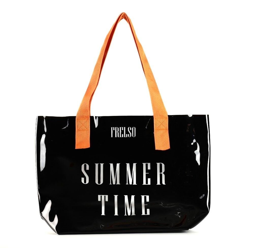 Frelso Şeffaf Plaj Çantası-Siyah