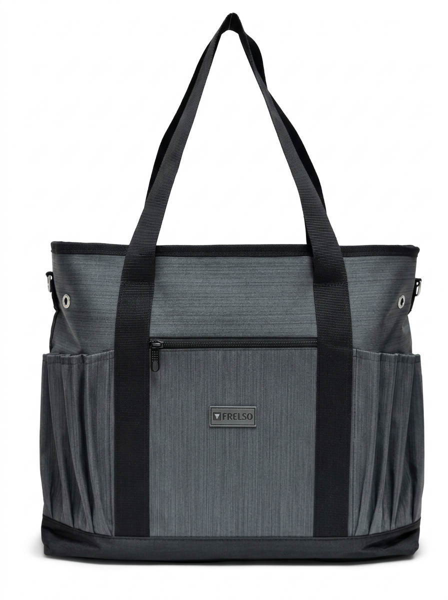 Frelso Örgü Çantası Omuz Askılı Örgücü Çantası Organizer - Siyah