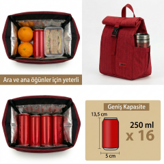 Frelso Termal Beslenme Çantası - KIRMIZI